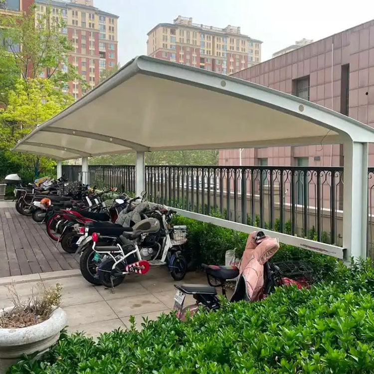 宣威市膜结构电动车棚